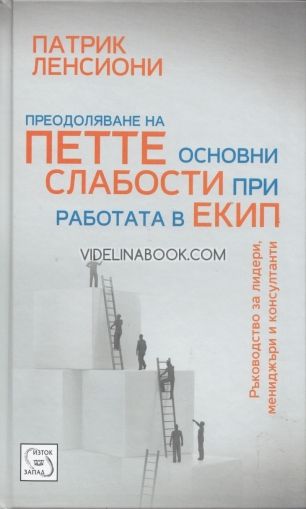 Преодоляване на петте основни слабости при работа в екип: Ръководство за лидери, мениджъри и консултанти